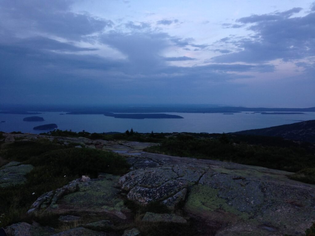 Cadillac Mountain in the early morning