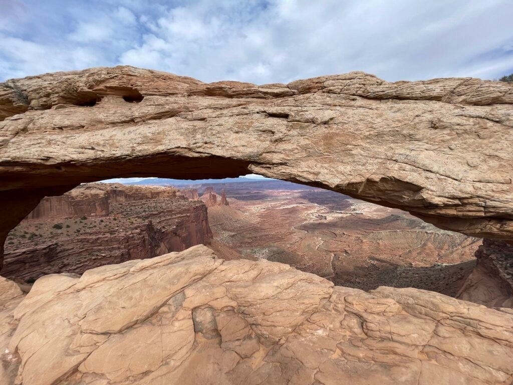 View through Mesa Arch
